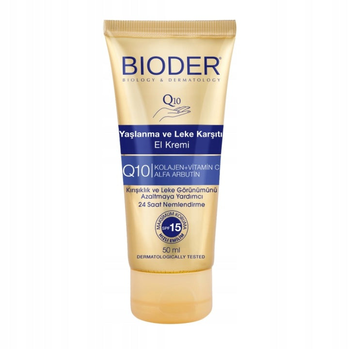 Bioder anti-aging and blemish hand cream 50 ml
