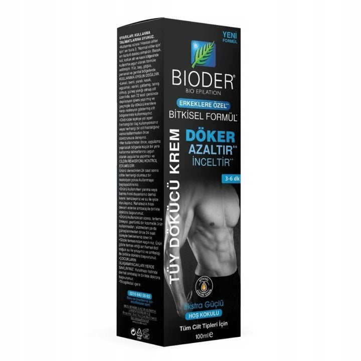 Bioder hair removal cream for men 100 ml