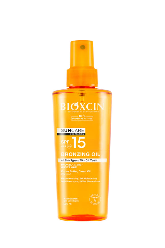 Bioxcin Sun Care Bronzing Oil - SPF 15+ - 200ml