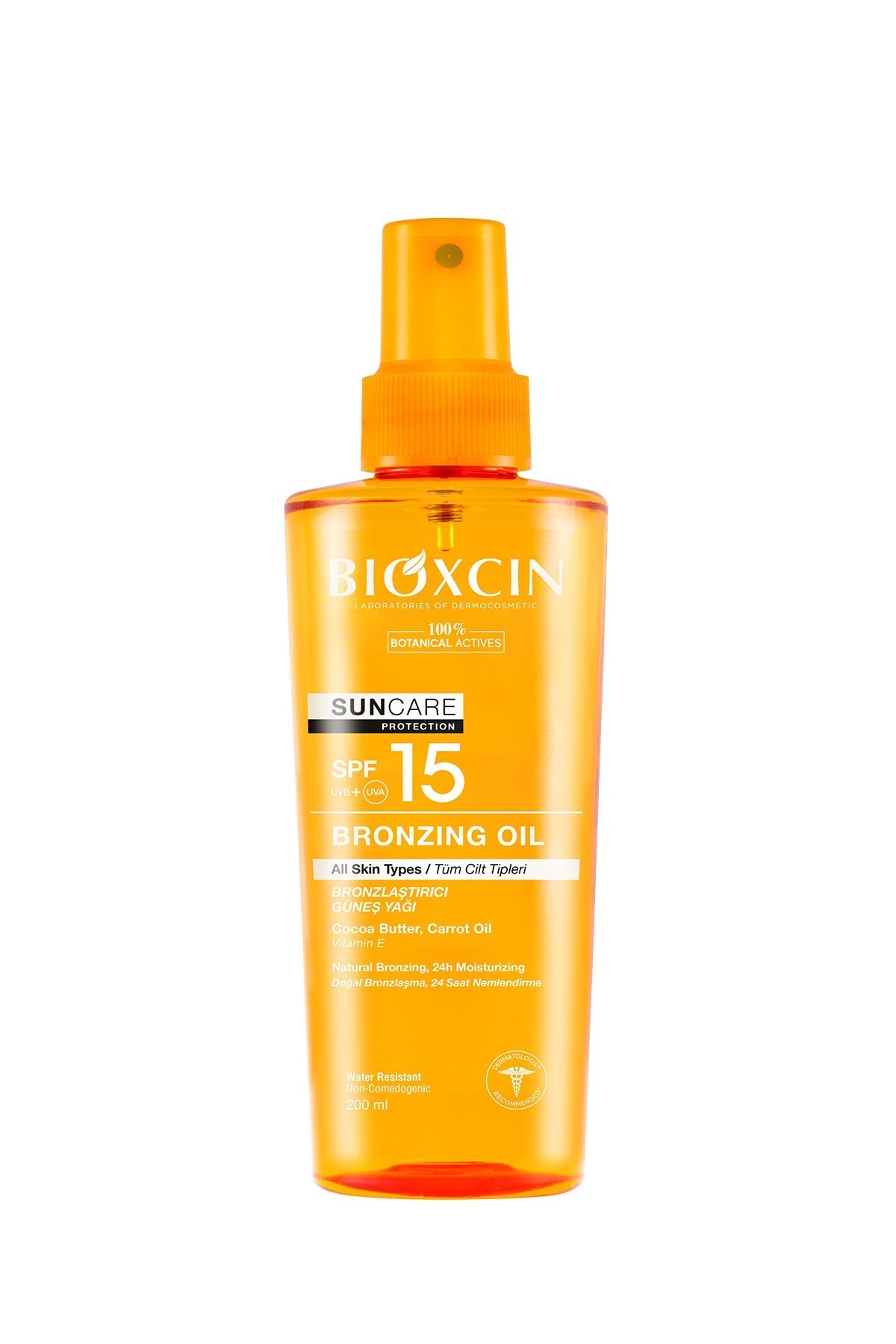 Bioxcin Sun Care Bronzing Oil SPF15 - 200ml