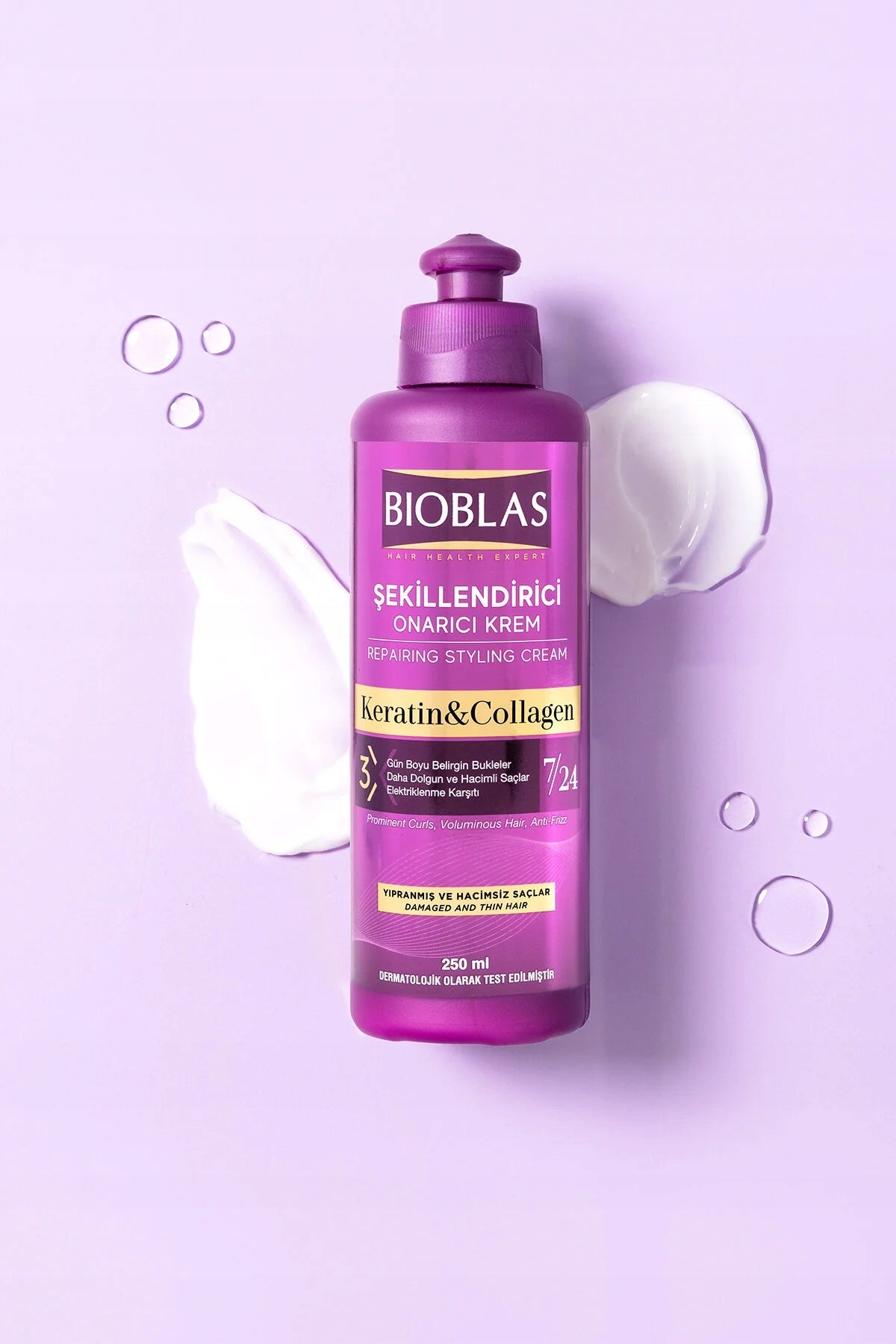 Bioblas Keratin & Argan set original packaging