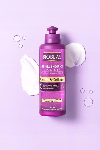 Bioblas Keratin & Argan set original packaging
