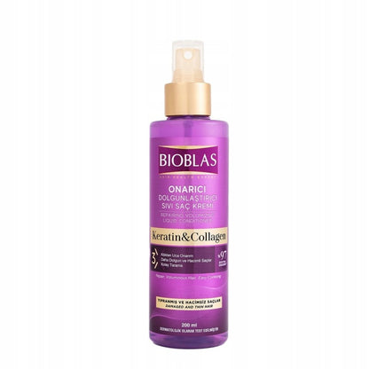 Bioblas Collagen & Keratin Liquid Hair Conditioner 200 ml