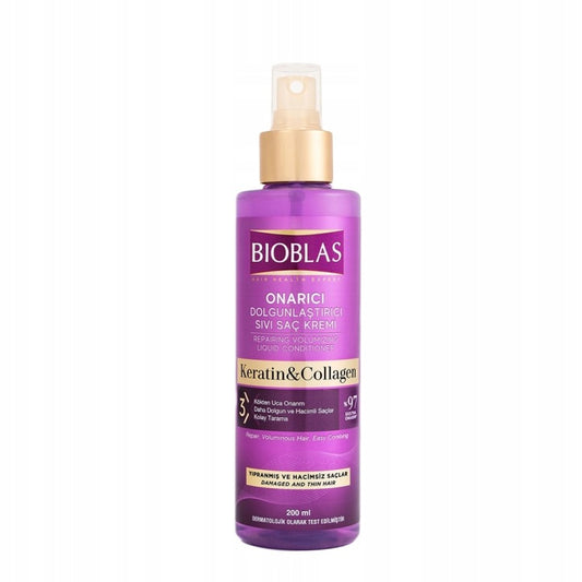 Bioblas Collagen & Keratin Liquid Hair Conditioner 200 ml
