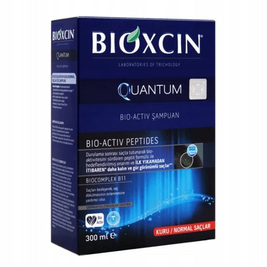Bioxcin Quantum Bio-Activ Shampoo for Dry & Normal Hair 300 ml