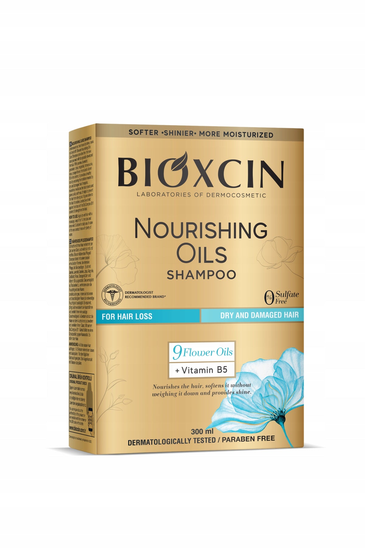 Bioxcin Nourishing Oils Shampoo 300 ml