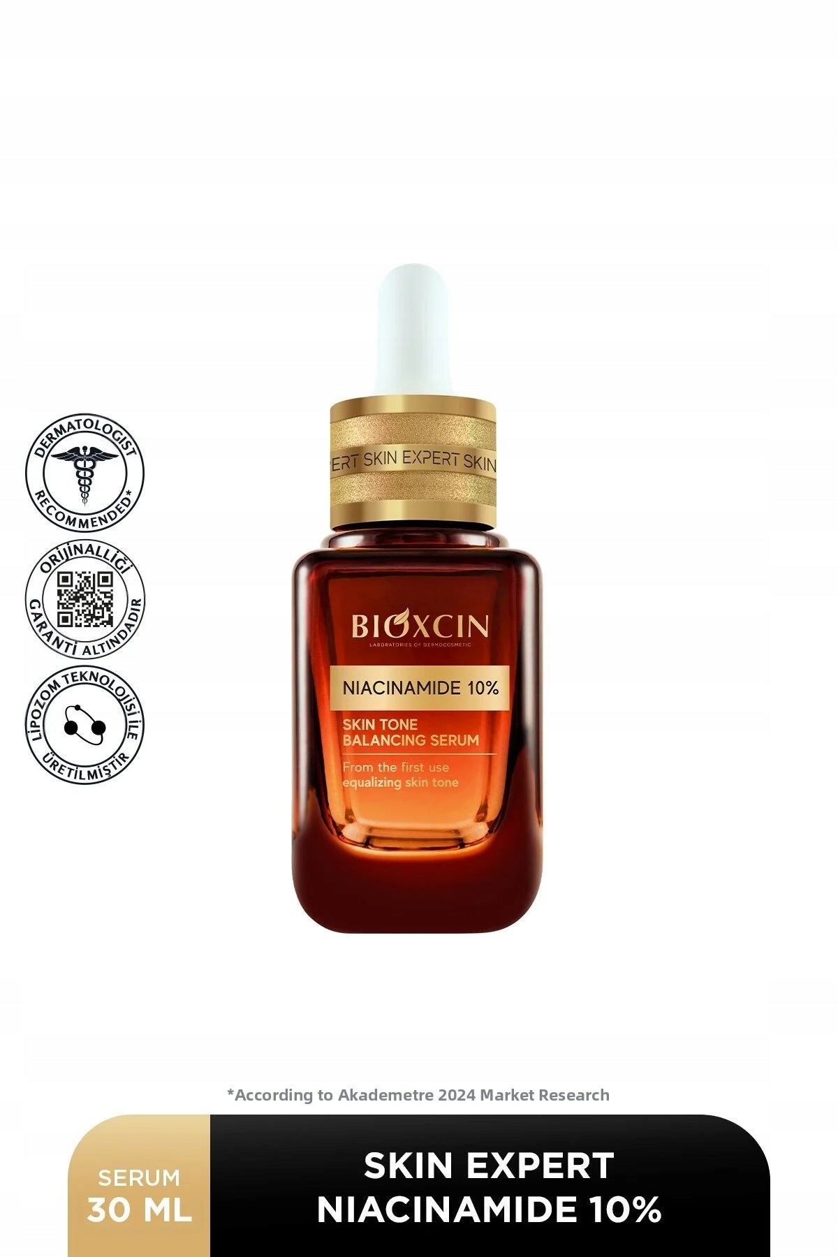Bioxcin SkinExpert Niacinamide Serum packaging