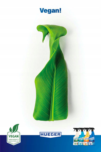 HUEGER vegan cleaning formula
