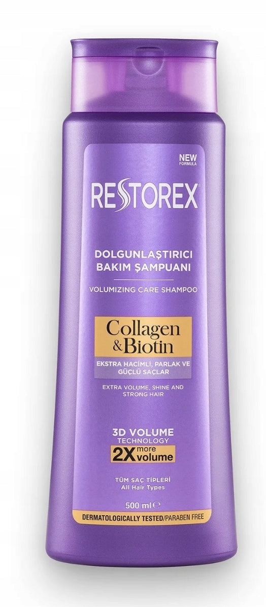 Restorex Collagen & Biotin Shampoo 500 ml