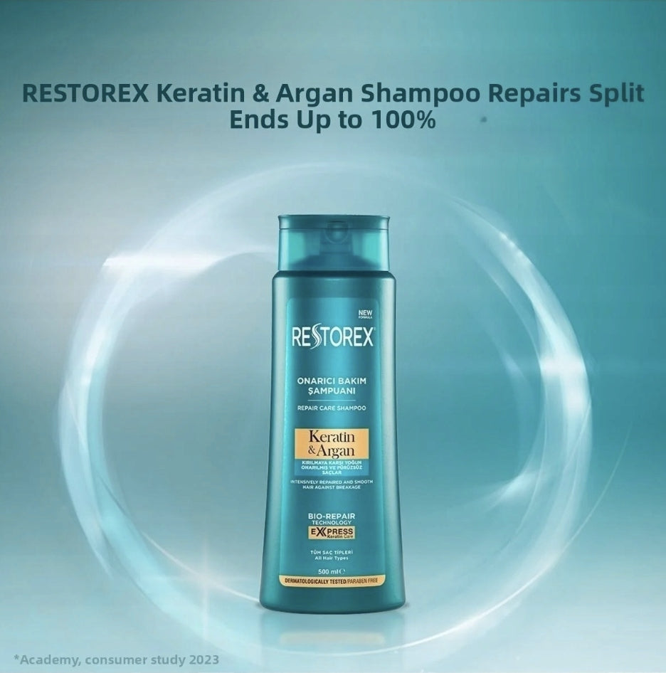 Restorex Keratin & Argan Shampoo product information