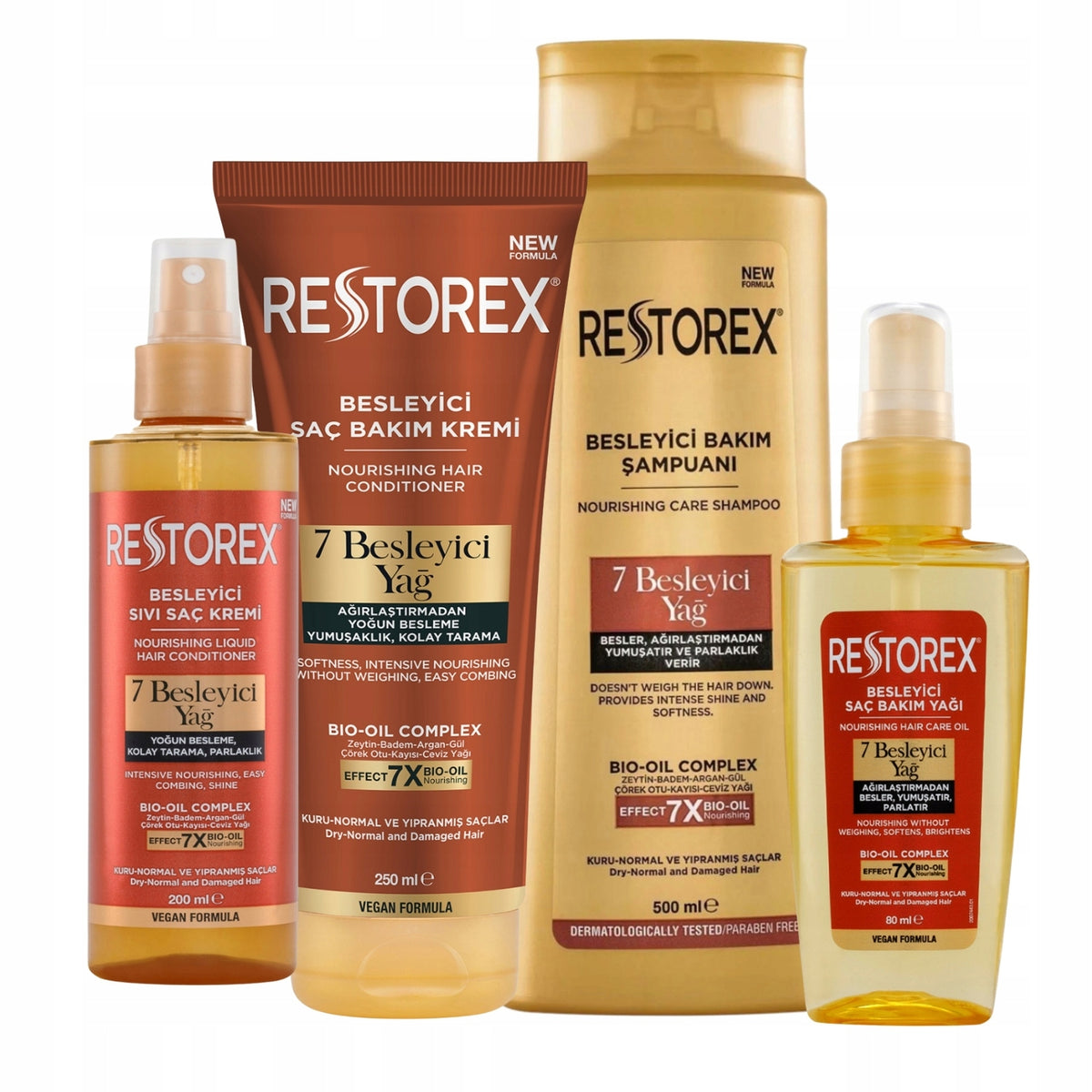 Restorex 7 Oils Complete Hair Care Set