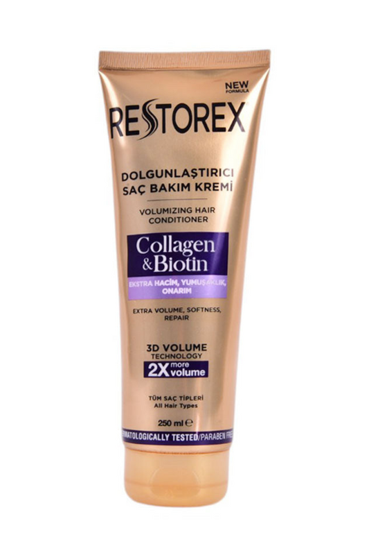Restorex Plumping Hair Treatment Conditioner with Collagen & Biotin – 250ml