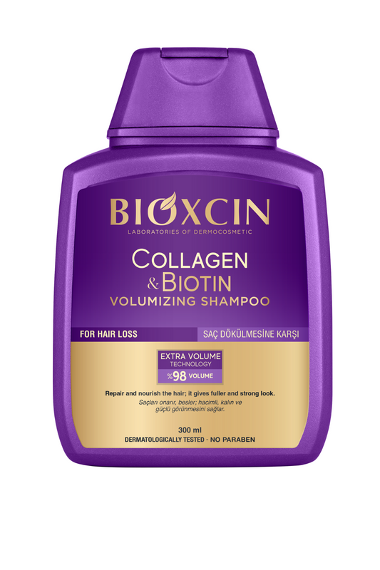 Bioxcin Collagen&Biotin Strengthening and volumizing shampoo 300 ml