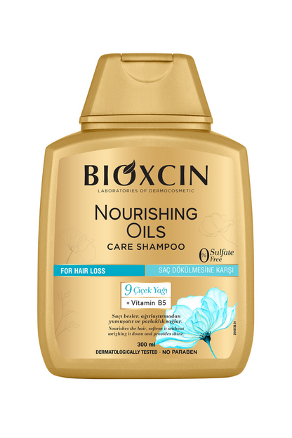 Bioxcin Nourishing Oils Shampoo for Damaged Hair - 300ml