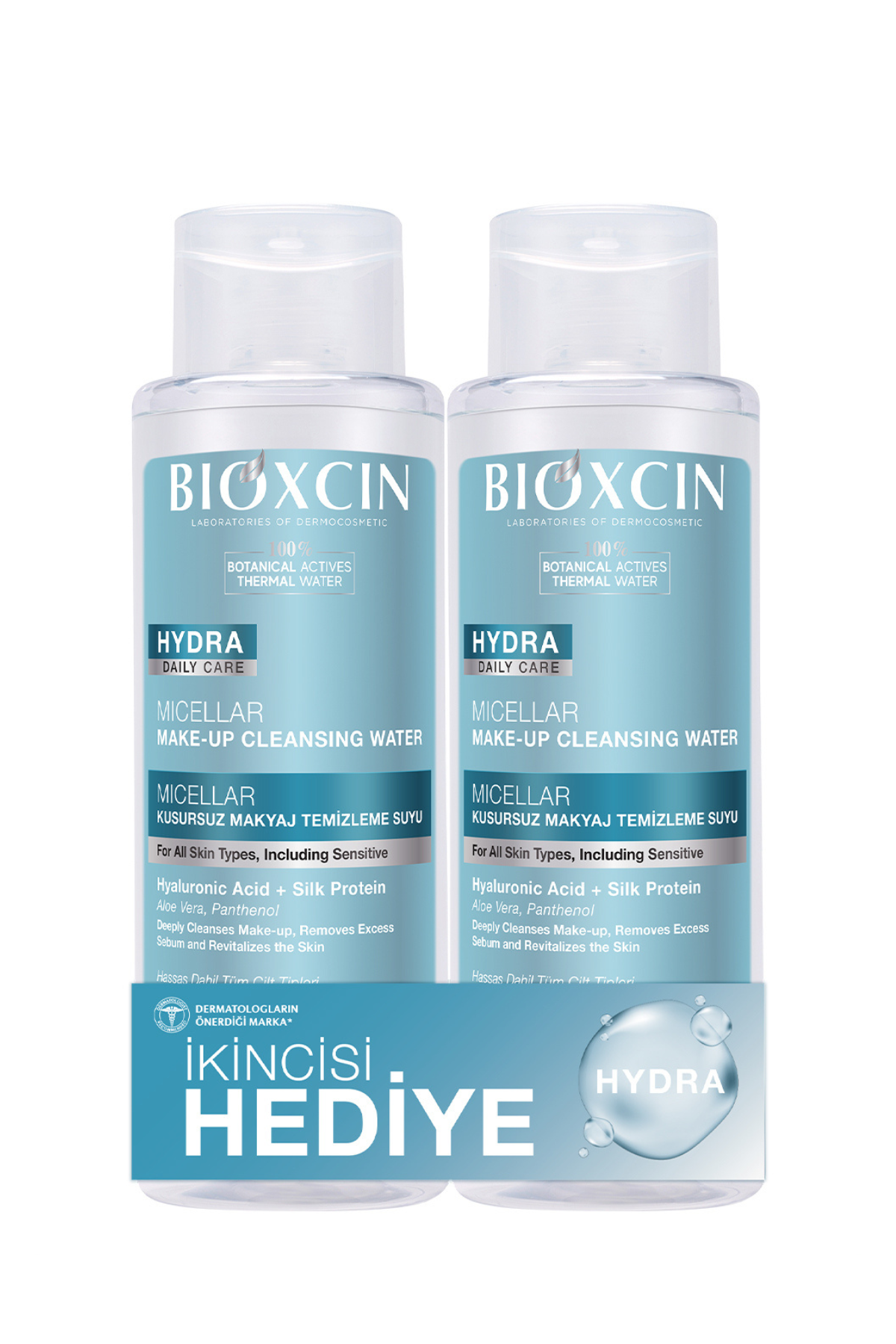 Bioxcin HYDRA Micellar Makeup Removal Water - 2 x 500ml