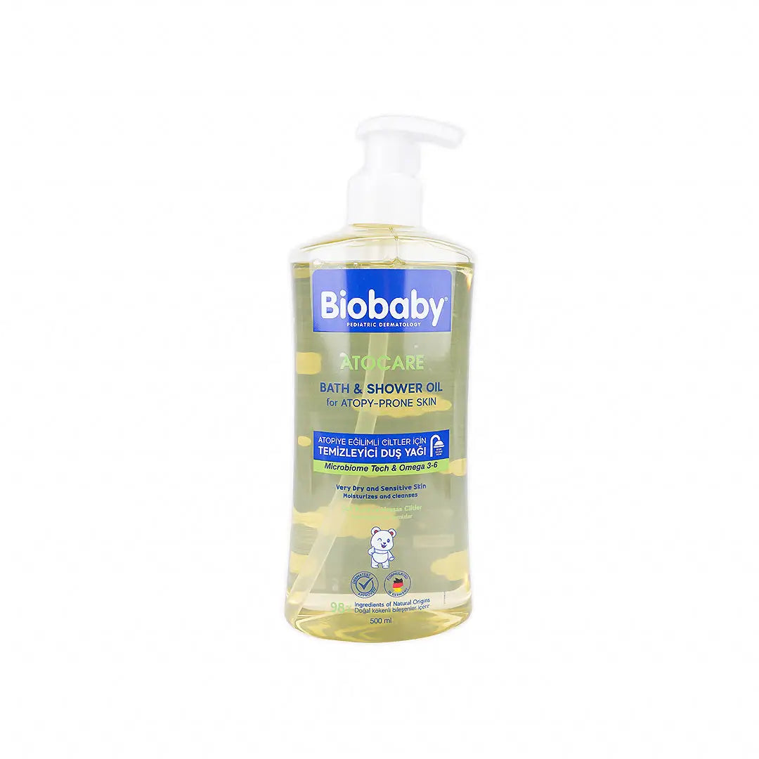 Biobaby Atocare Bath & Shower Oil 500 ml