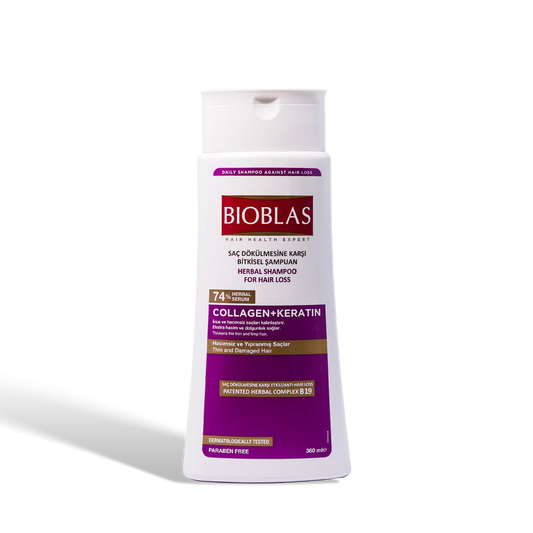 Bioblas Collagen & Keratin Repairing Volumizing Shampoo 360 ml