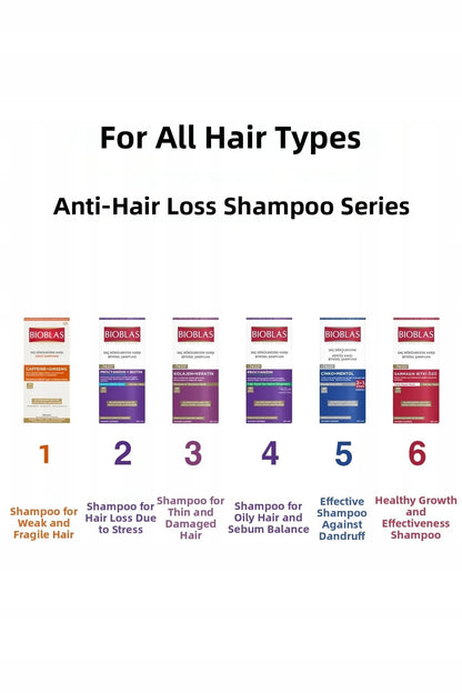 Bioblas Healthy Growth Shampoo range