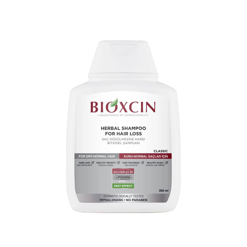 Bioxcin Classic Herbal Anti-Hair Loss Shampoo for Dry and Normal Hair 300 ml