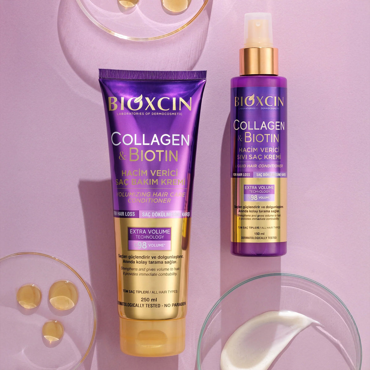 Bioxcin Collagen & Biotin Hair Conditioner Set 250 ml + 150 ml
