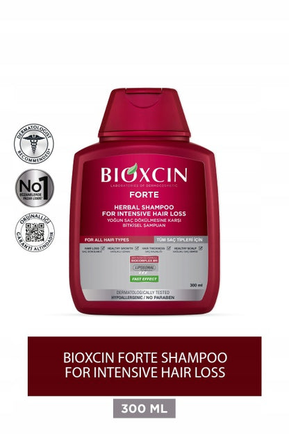 Bioxcin Forte shampoo 3 x 300 ml product details