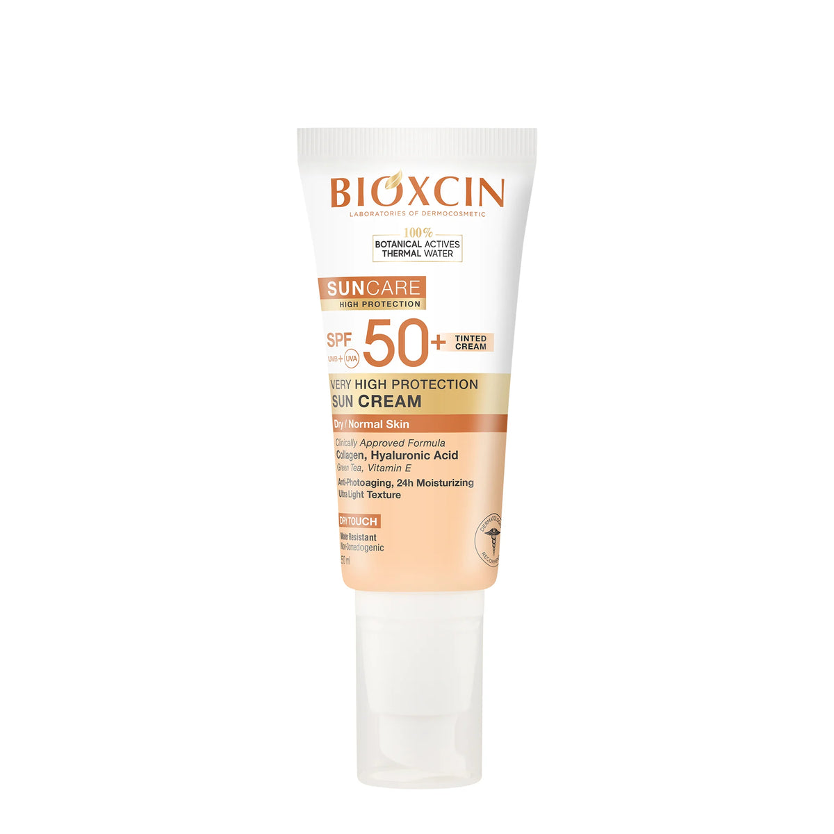 Bioxcin Tinted Sun Cream SPF 50+ for Dry and Normal Skin 50 ml