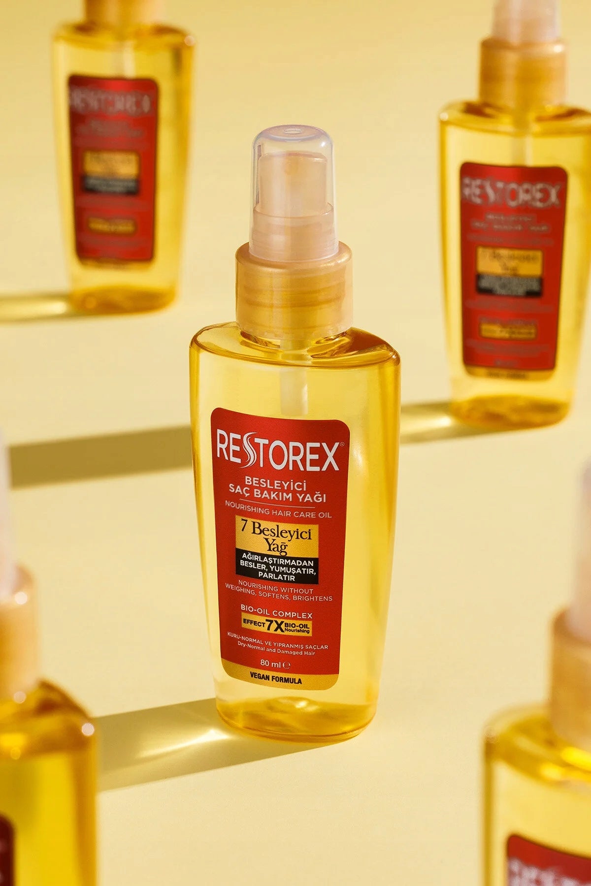 Restorex 7 Nourishing Oils Hair Oil product scene