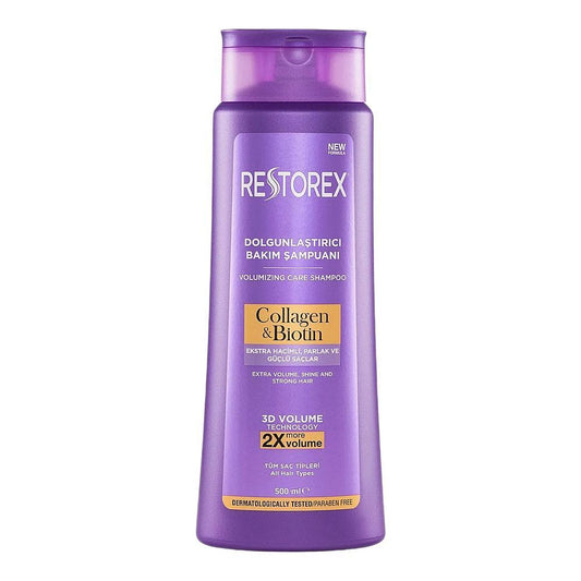 Restorex Collagen & Biotin Volumizing Care Shampoo 500 ml