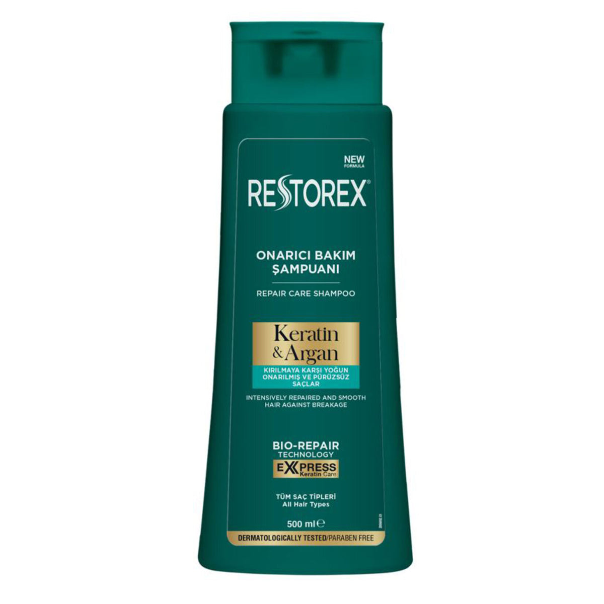 Restorex Keratin & Argan Repair Care Shampoo 500 ml
