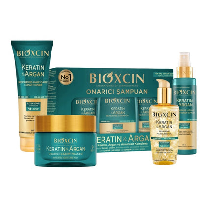 Bioxcin Keratin & Argan complete hair care set