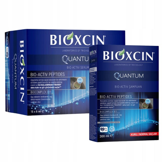 Bioxcin Quantum serum 15x6 ml + shampoo 300 ml