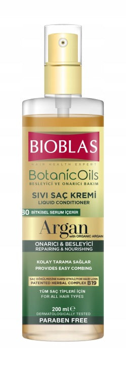 Bioblas Botanic Oils Argan Oil liquid conditioner 200 ml
