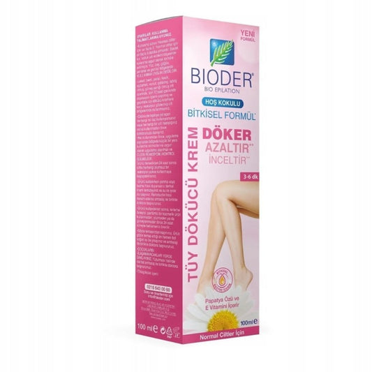 Bioder hair removal cream for women normal skin 100 ml