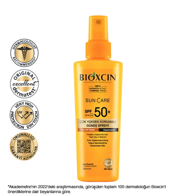 Bioxcin Sun Spray SPF 50+ very high protection 200 ml
