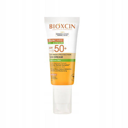 Bioxcin collagen sun cream for acne-prone skin SPF50+ 50 ml