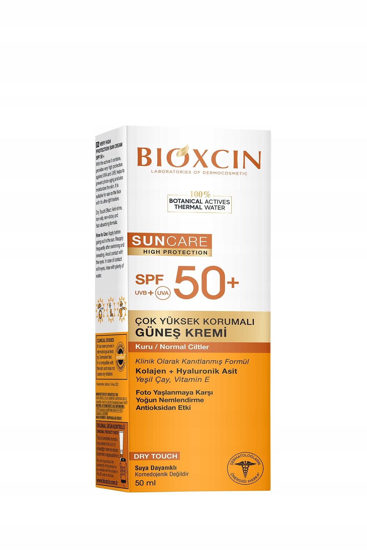 Bioxcin collagen sun cream for normal and dry skin SPF50+ 50 ml