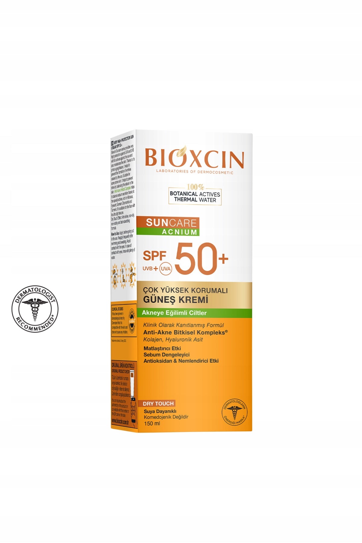 Bioxcin collagen sun cream for acne-prone skin SPF50+ 150 ml