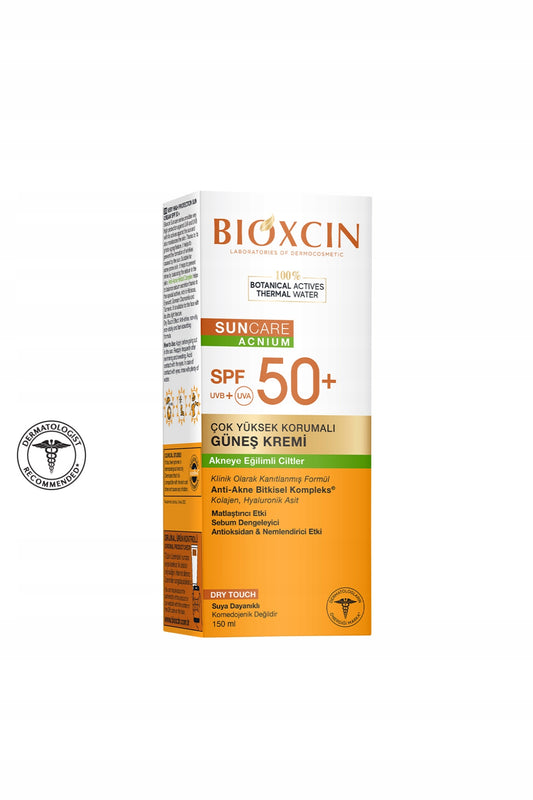 Bioxcin collagen sun cream for acne-prone skin SPF50+ 150 ml